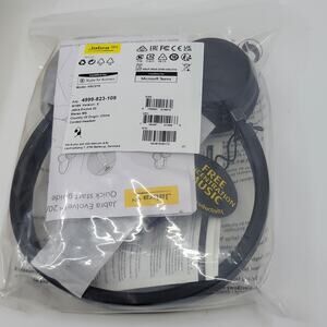 Jabra HSC016 Evolve 20 USB 2 Ear Stereo MS 4999-823-109 Corded Headset New